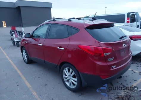 2012 Hyundai Tucson Limited from USA, damaged, VIN KM8JUCAC3CU381323